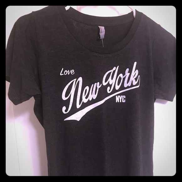 Techstyles Sportswear Tops Nwt Love New York Graphic Tshirt Poshmark